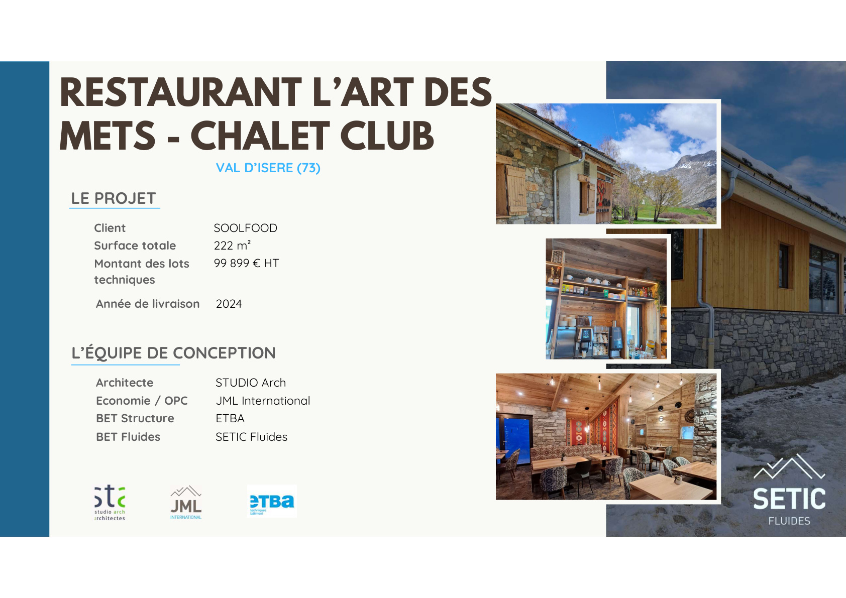 Restaurant L'Art des Mets, Val d'Isère