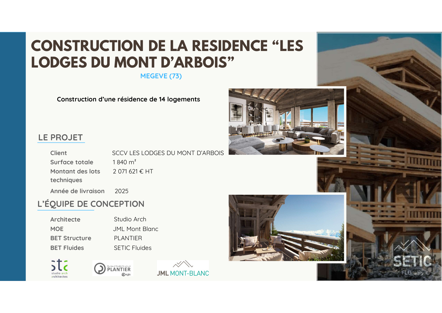 Les Lodges du Mont d'Arbois, Megève
